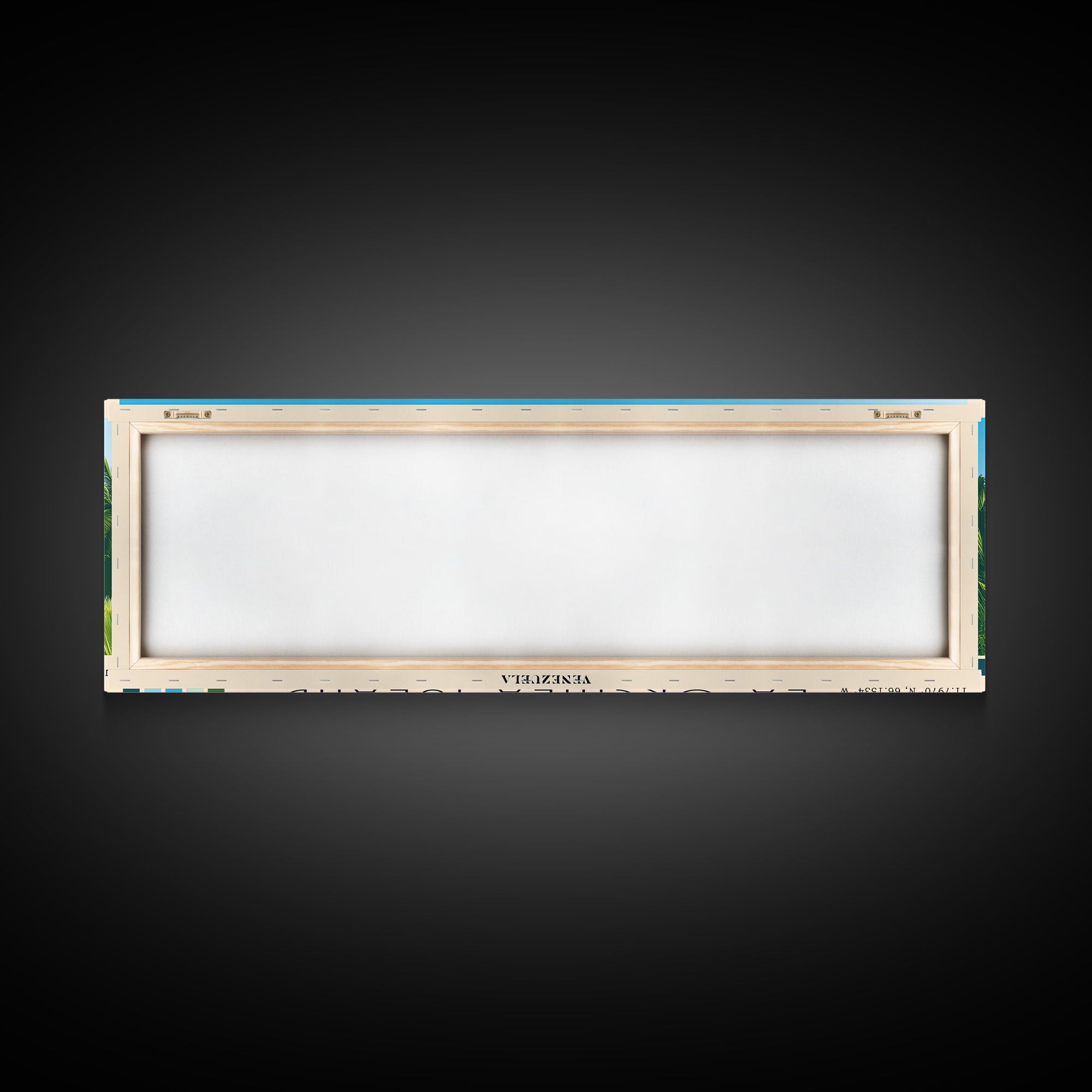 La Orchila Island, Venezuela Panoramic Print, Vacation Gift, Venezuela Wall Art, Beach Painting, Beach Decor, Beach Or Lakehouse Art