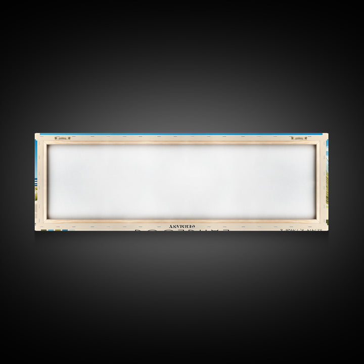 Langeoog, Germany Panoramic Print, Vacation Gift, Germany Wall Art, Vacation Wall Art, Vacatation Memories, Beach Decor, Beach Or Lakehouse Art