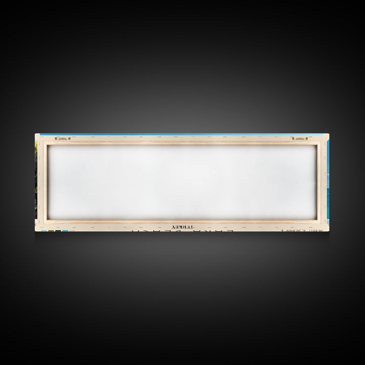 Lara Beach, Turkey Panoramic Print, Vacation Gift, Turkey Wall Art, Vacation Wall Art, Vacatation Memories, Beach Decor, Beach Or Lakehouse Art