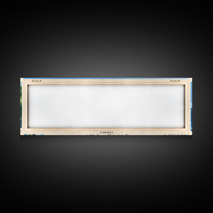 Lime Cay, Jamaica Panoramic Print, Vacation Gift, Jamaica Wall Art, Beach Painting, Beach Decor, Beach Or Lakehouse Art