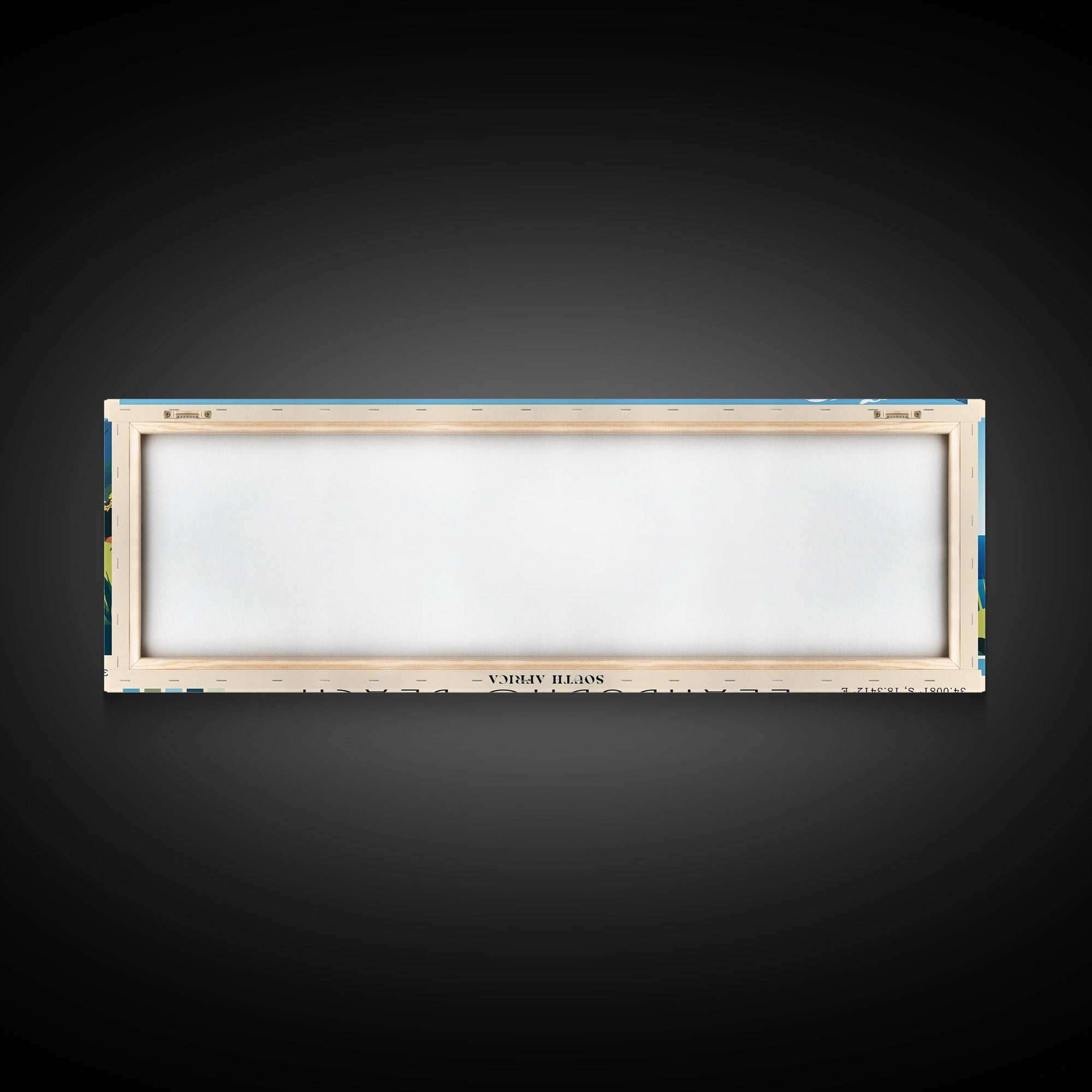 Llandudno Beach, South Africa Panoramic Print, Vacation Gift, South Africa Wall Art, Beach Painting, Beach Decor, Beach Or Lakehouse Art