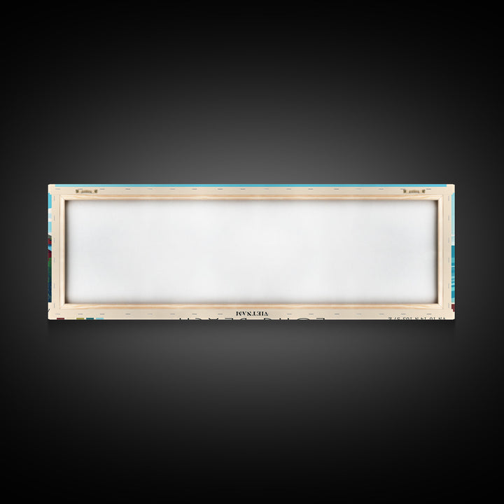 Long Beach, Vietnam Panoramic Print, Vacation Gift, Vietnam Wall Art, Vacation Wall Art, Vacatation Memories, Beach Decor, Beach Or Lakehouse Art