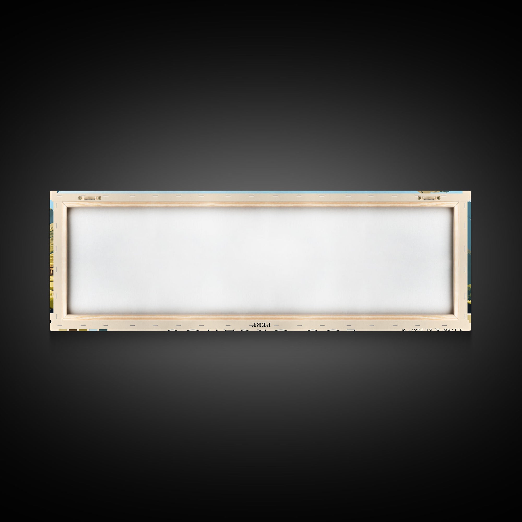 Los Organos, Peru Panoramic Print, Vacation Gift, Peru Wall Art, Beach Painting, Beach Decor, Beach Or Lakehouse Art