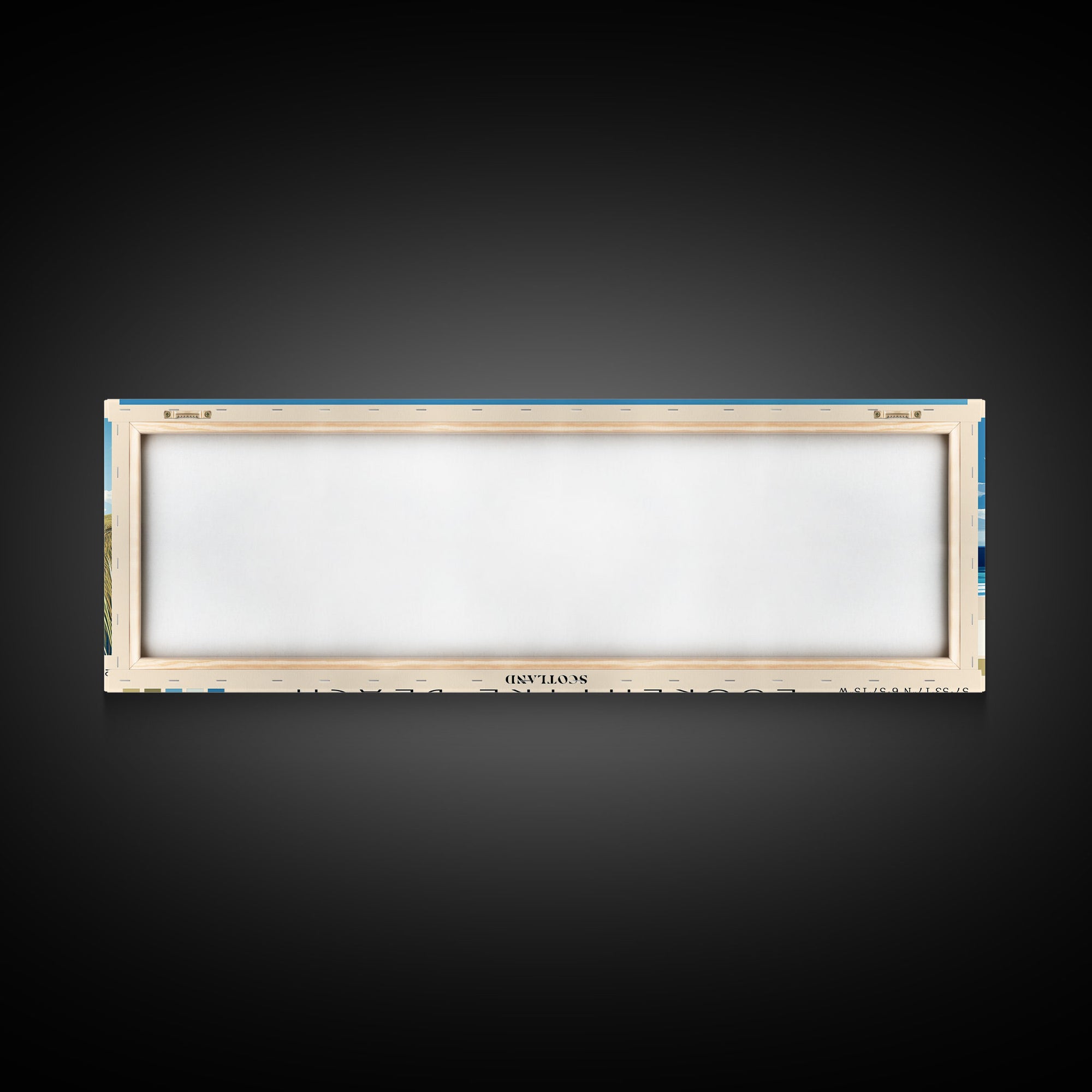 Luskentyre Beach, Scotland Panoramic Beach Print, Vacation Gift, Scotland Wall Art, Beach Painting, Beach Decor, Beach Painting