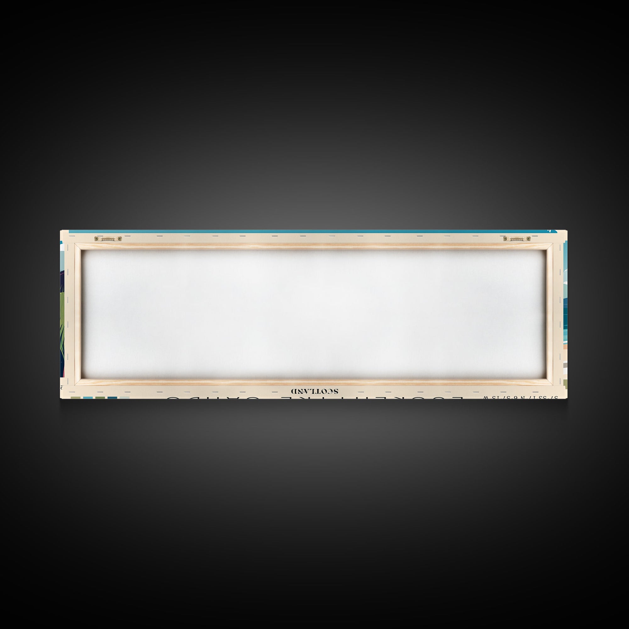 Luskentyre Sands, Scotland Panoramic Print, Vacation Gift, Scotland Wall Art, Beach Painting, Beach Decor, Large Wall Art, Wood Frame Art