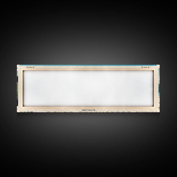 Luskentyre Sands, Scotland Panoramic Print, Vacation Gift, Scotland Wall Art, Beach Painting, Beach Decor, Large Wall Art, Wood Frame Art