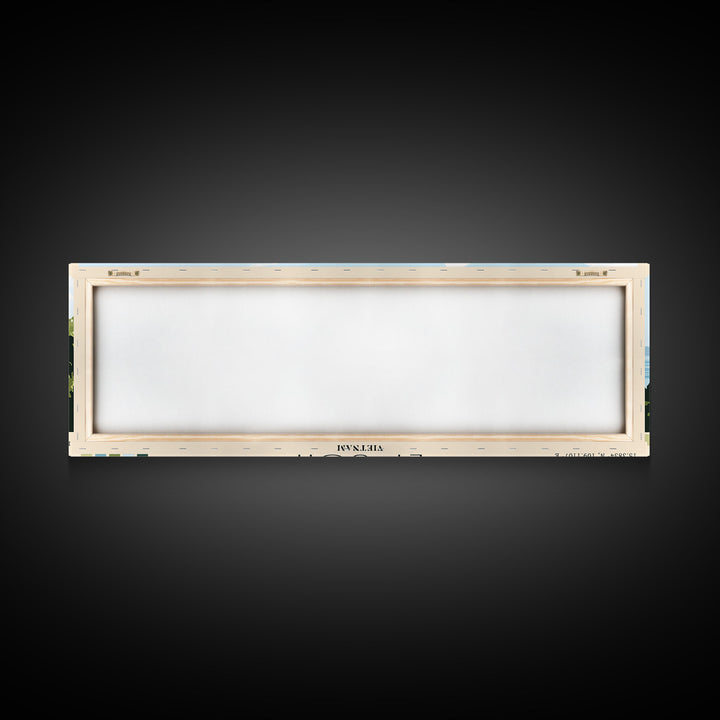 Ly Son, Vietnam Panoramic Beach Print, Vacation Gift, Vietnam Wall Art, Framed Canvas Print, Framed Beach Painting