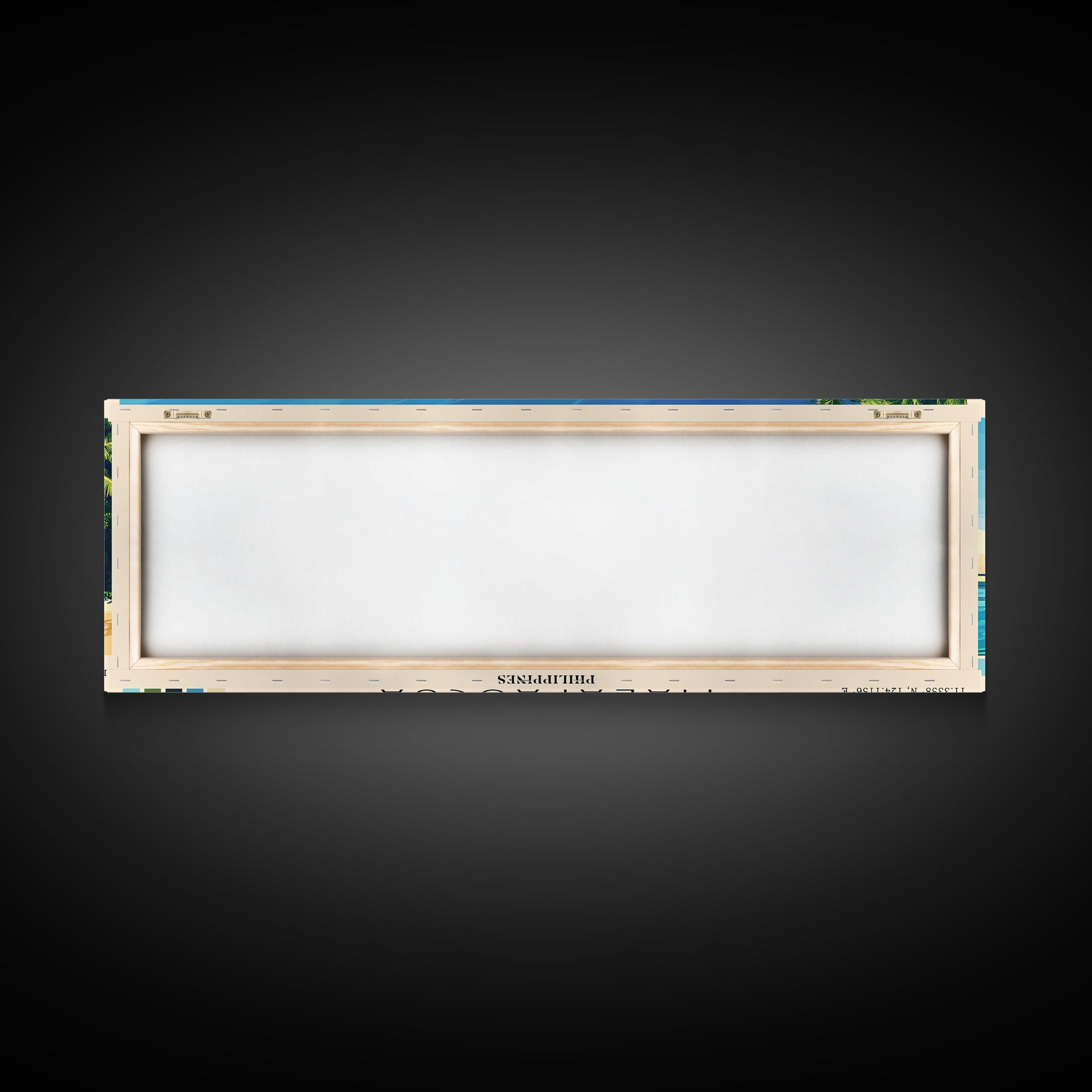 Malapascua, Philippines Panoramic Print, Vacation Gift, Philippines Wall Art, Vacation Wall Art, Vacatation Memories, Beach Decor, Beach Or Lakehouse Art