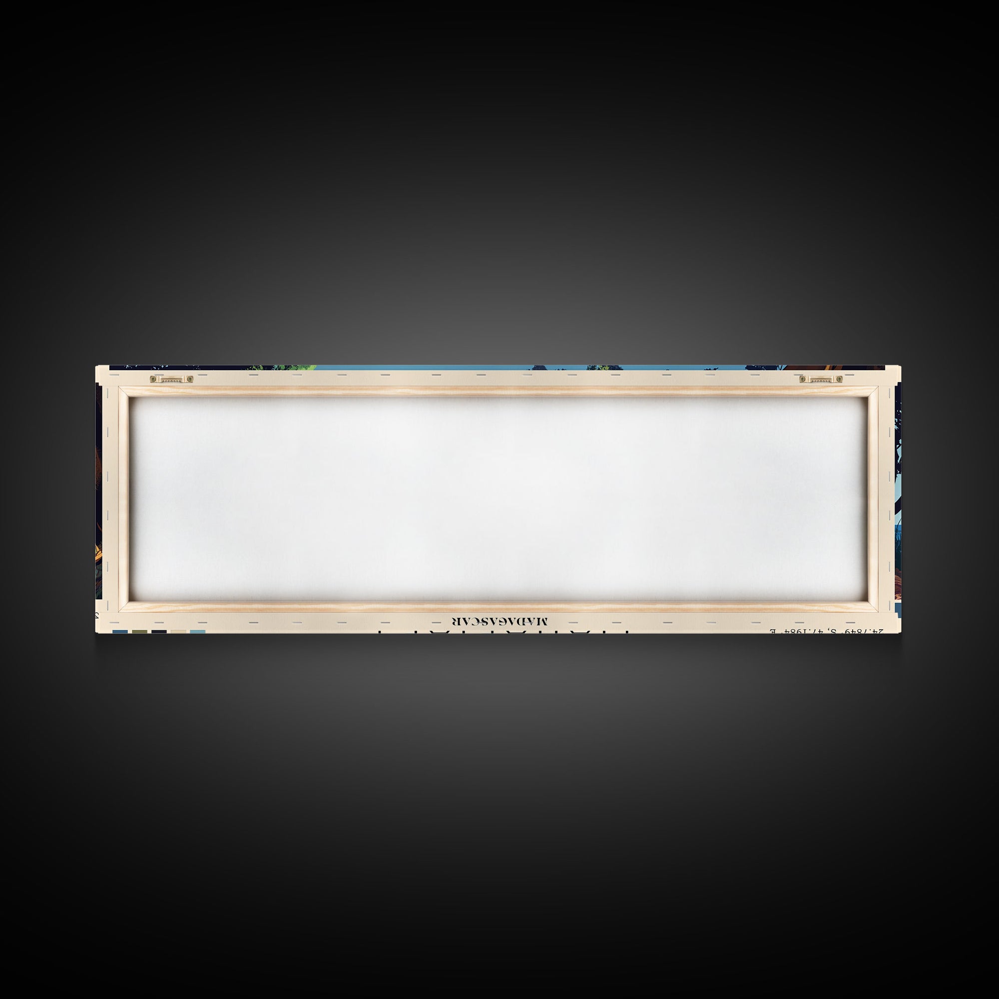 Manafiafy, Madagascar Panoramic Print, Vacation Gift, Madagascar Wall Art, Beach Painting, Beach Decor, Large Wall Art, Wood Frame Art