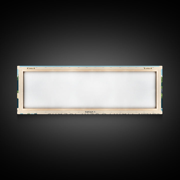 Manitoulin Island, Canada Panoramic Beach Print, Vacation Gift, Canada Wall Art, Beach Painting, Beach Decor, Beach Painting