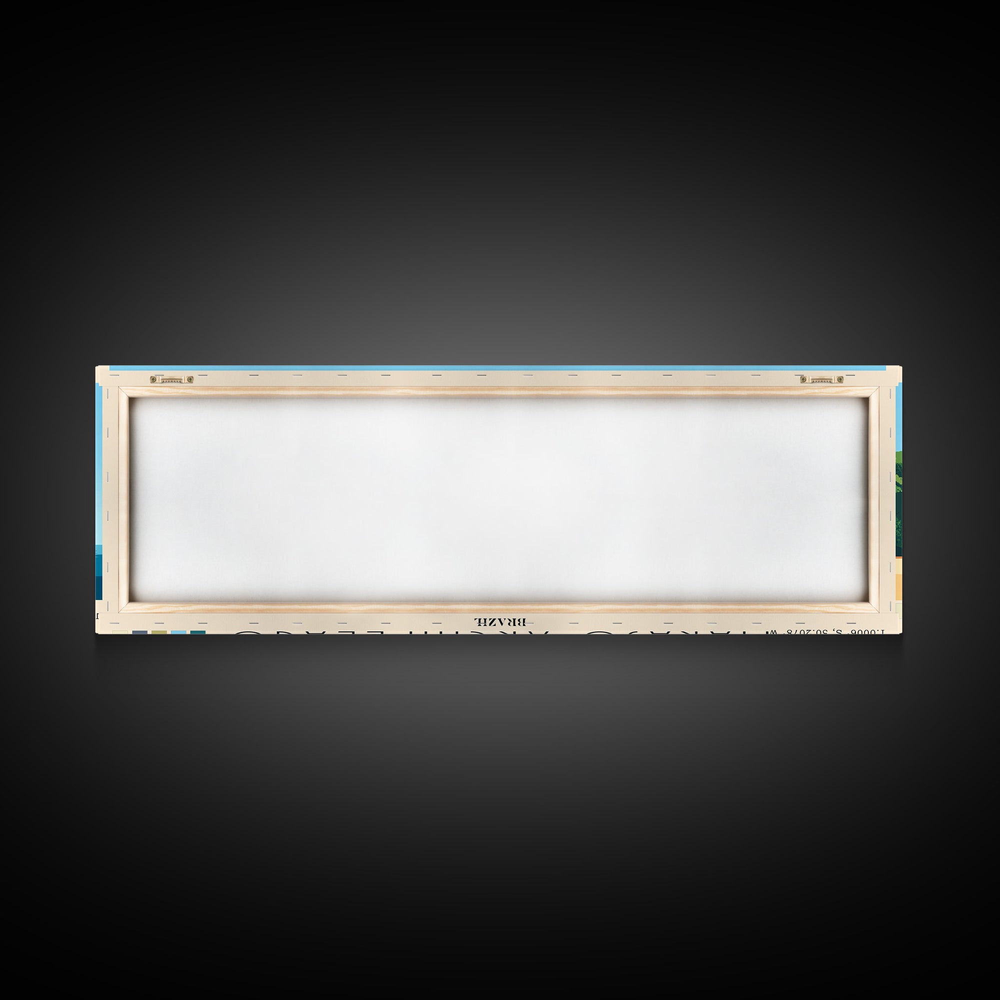 Marajó Archipelago, Brazil Panoramic Print, Vacation Gift, Brazil Wall Art, Beach Painting, Beach Decor, Beach Or Lakehouse Art