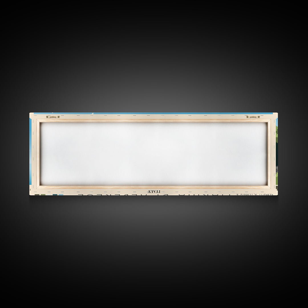 Marina di Alberese, Italy Panoramic Print, Vacation Gift, Italy Wall Art, Vacation Wall Art, Vacatation Memories, Beach Decor, Beach Or Lakehouse Art