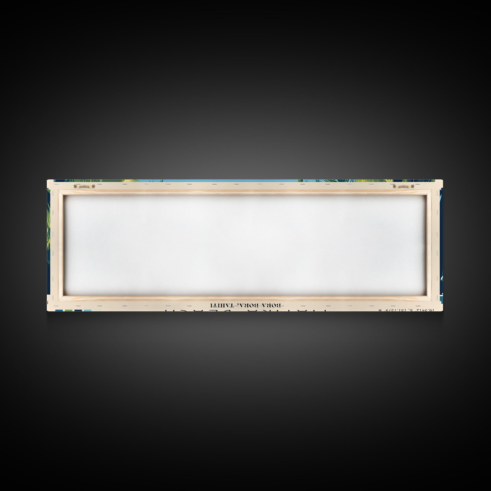 Matira Beach, Bora Bora, Tahiti Panoramic Print, Vacation Gift, Bora Bora, Tahiti Wall Art, Vacation Wall Art, Vacatation Memories, Beach Decor, Beach Or Lakehouse Art