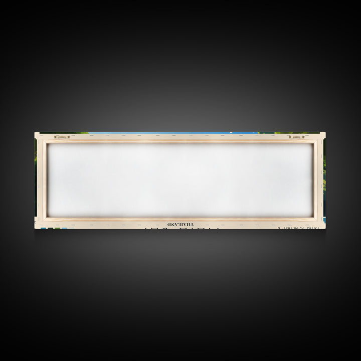 Maya Bay, Thailand Panoramic Print, Vacation Gift, Thailand Wall Art, Vacation Wall Art, Vacatation Memories, Beach Decor, Beach Or Lakehouse Art