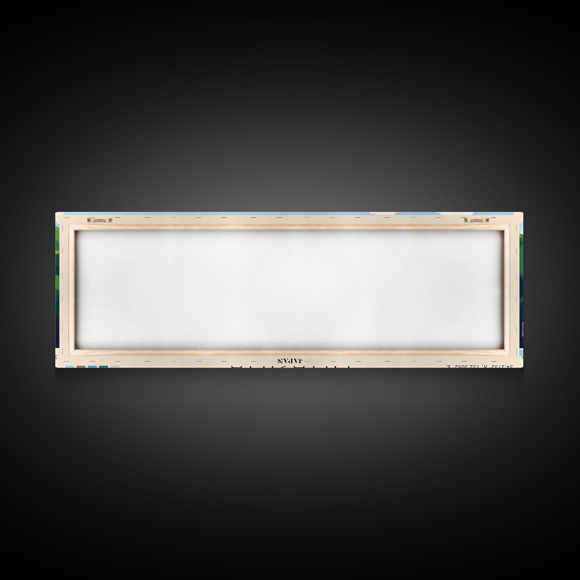 Miyajima, Japan Panoramic Print, Vacation Gift, Japan Wall Art, Beach Painting, Beach Decor, Beach Or Lakehouse Art