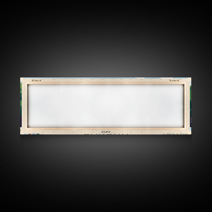 Miyajima, Japan Panoramic Print, Vacation Gift, Japan Wall Art, Beach Painting, Beach Decor, Beach Or Lakehouse Art