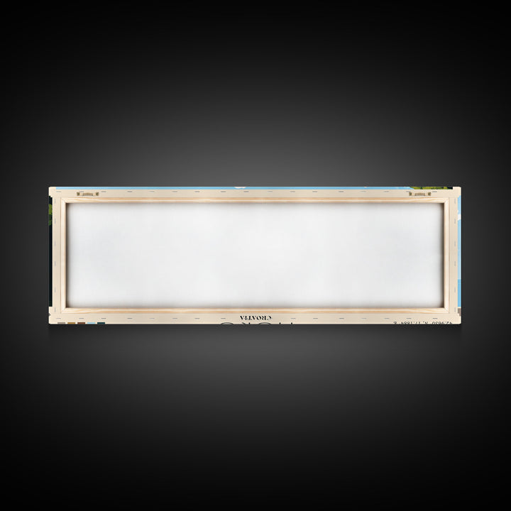 Moro, Croatia Panoramic Print, Vacation Gift, Croatia Wall Art, Vacation Wall Art, Vacatation Memories, Beach Decor, Beach Or Lakehouse Art