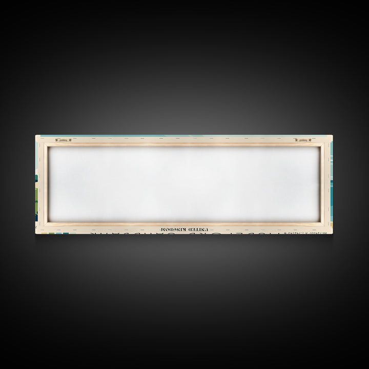 Mudeford Sandbank, United Kingdom Panoramic Print, Vacation Gift, United Kingdom Wall Art, Vacation Wall Art, Vacatation Memories, Beach Decor, Beach Or Lakehouse Art