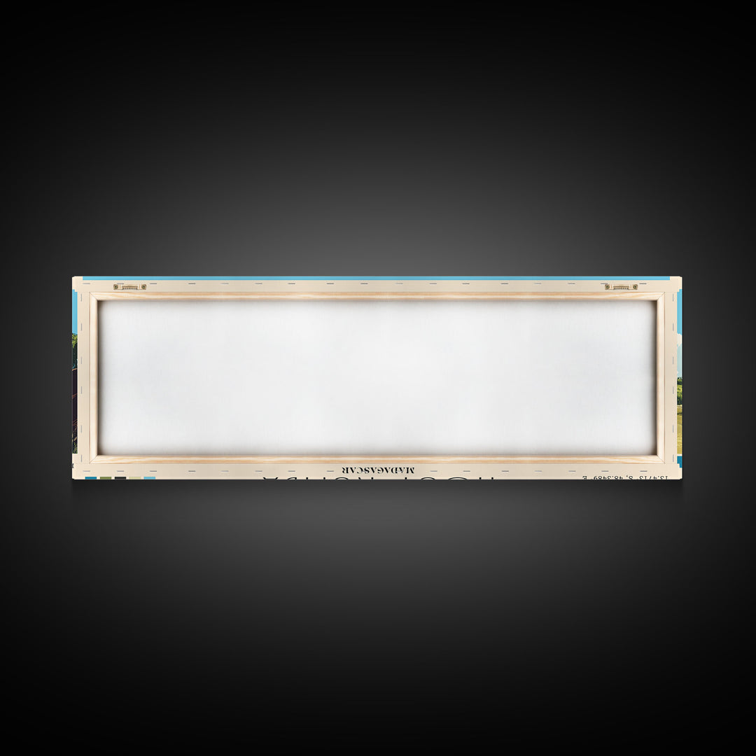 Nosy Kumba, Madagascar Panoramic Print, Vacation Gift, Madagascar Wall Art, Vacation Wall Art, Vacatation Memories, Beach Decor, Beach Or Lakehouse Art