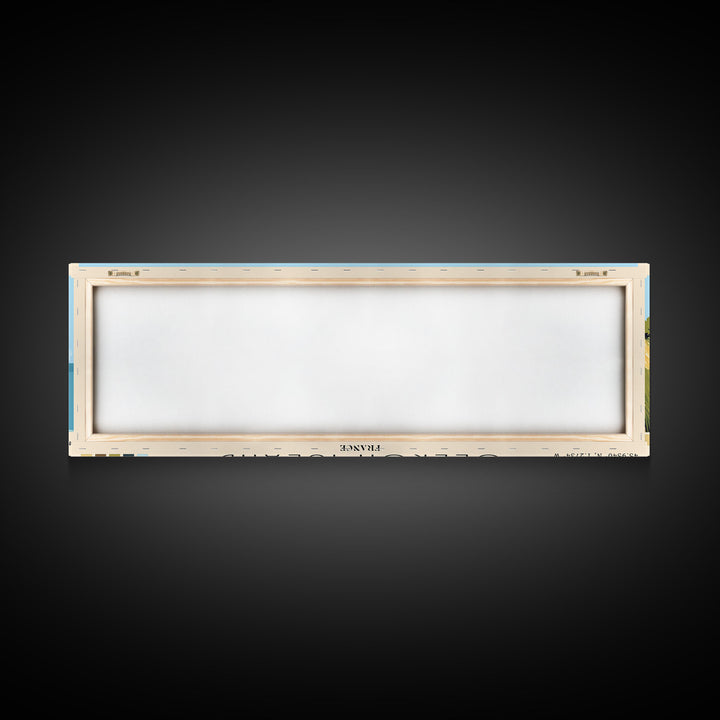 Oleron Island, France Panoramic Print, Vacation Gift, France Wall Art, Beach Painting, Beach Decor, Large Wall Art, Wood Frame Art