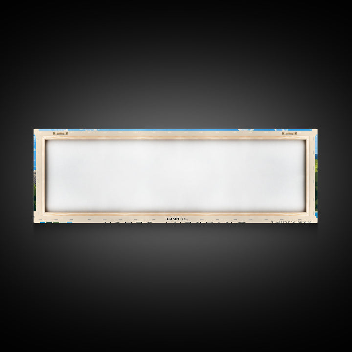 Ortakent Beach, Turkey Panoramic Print, Vacation Gift, Turkey Wall Art, Vacation Wall Art, Vacatation Memories, Beach Decor, Beach Or Lakehouse Art