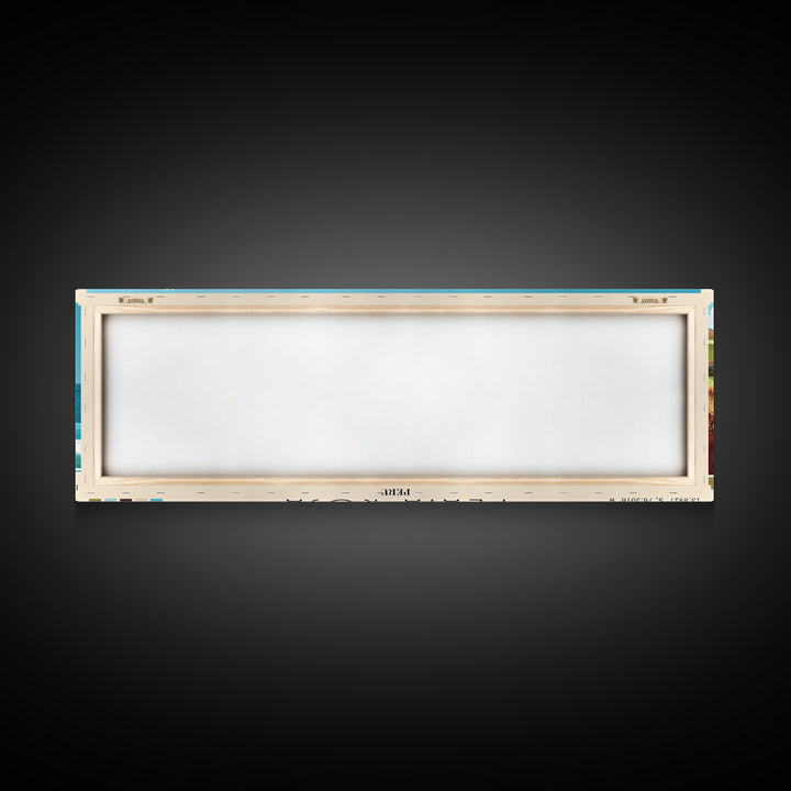 Playa Roja, Peru Panoramic Print, Vacation Gift, Peru Wall Art, Vacation Wall Art, Vacatation Memories, Beach Decor, Beach Or Lakehouse Art