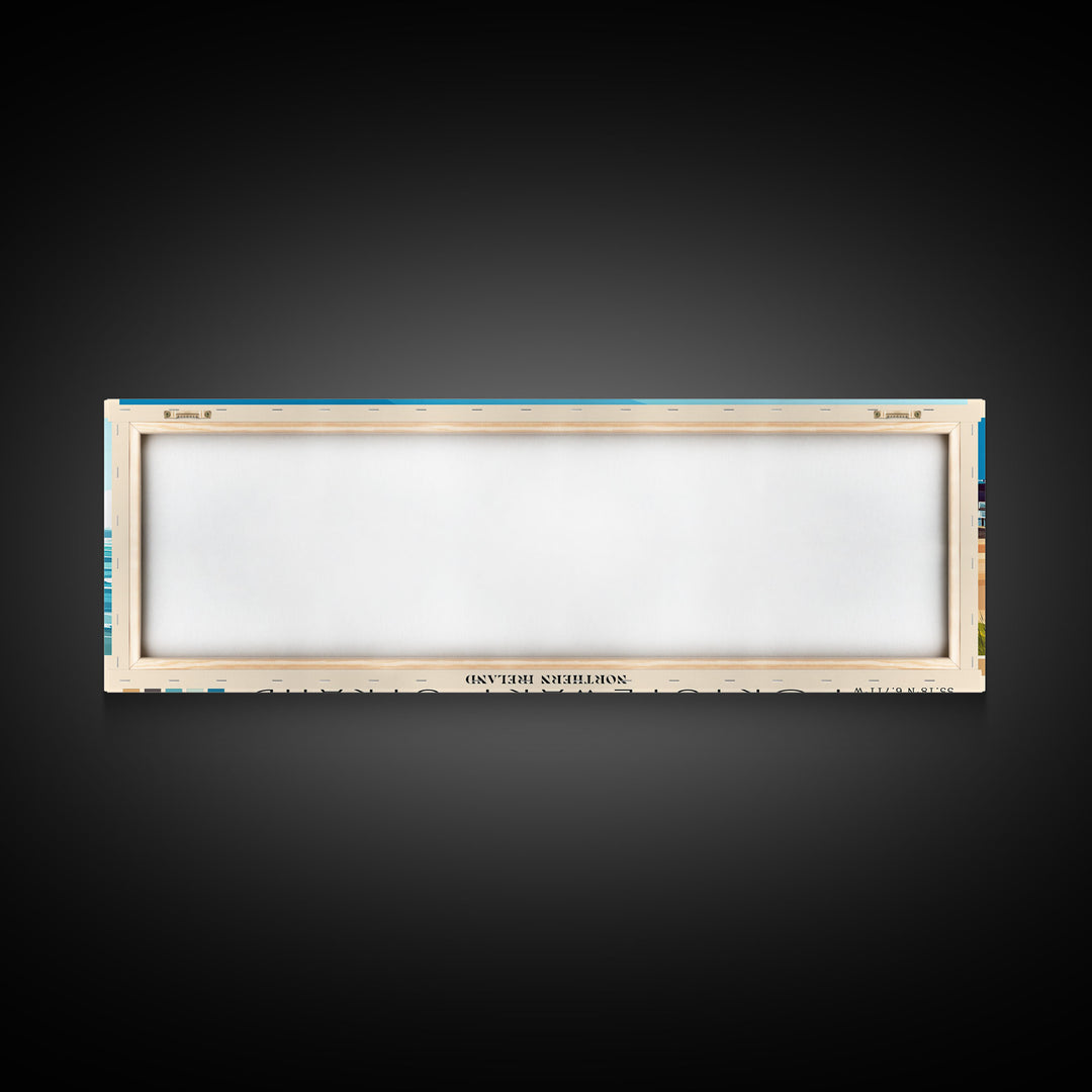 Portstewart Strand, Northern Ireland Panoramic Print, Vacation Gift, Northern Ireland Wall Art, Vacation Wall Art, Vacatation Memories, Beach Decor, Beach Or Lakehouse Art