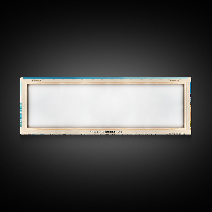 Portstewart Strand, Northern Ireland Panoramic Print, Vacation Gift, Northern Ireland Wall Art, Vacation Wall Art, Vacatation Memories, Beach Decor, Beach Or Lakehouse Art