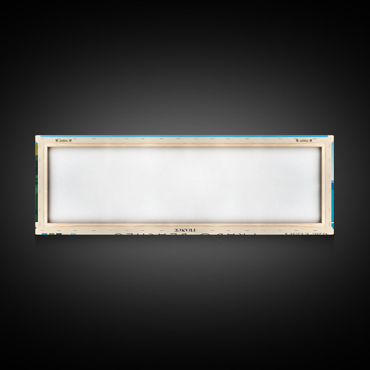 Prado Beaches, France Panoramic Print, Vacation Gift, France Wall Art, Vacation Wall Art, Vacatation Memories, Beach Decor, Beach Or Lakehouse Art