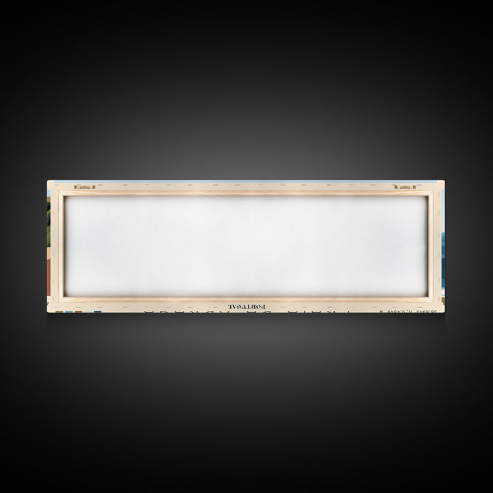 Praia da Adraga, Portugal Panoramic Print, Vacation Gift, Portugal Wall Art, Beach Painting, Beach Decor, Beach Or Lakehouse Art