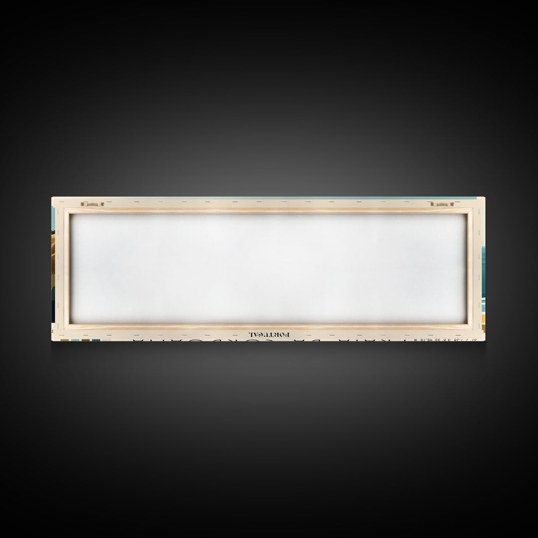 Praia da Cordoama, Portugal Panoramic Print, Vacation Gift, Portugal Wall Art, Vacation Wall Art, Vacatation Memories, Beach Decor, Beach Or Lakehouse Art