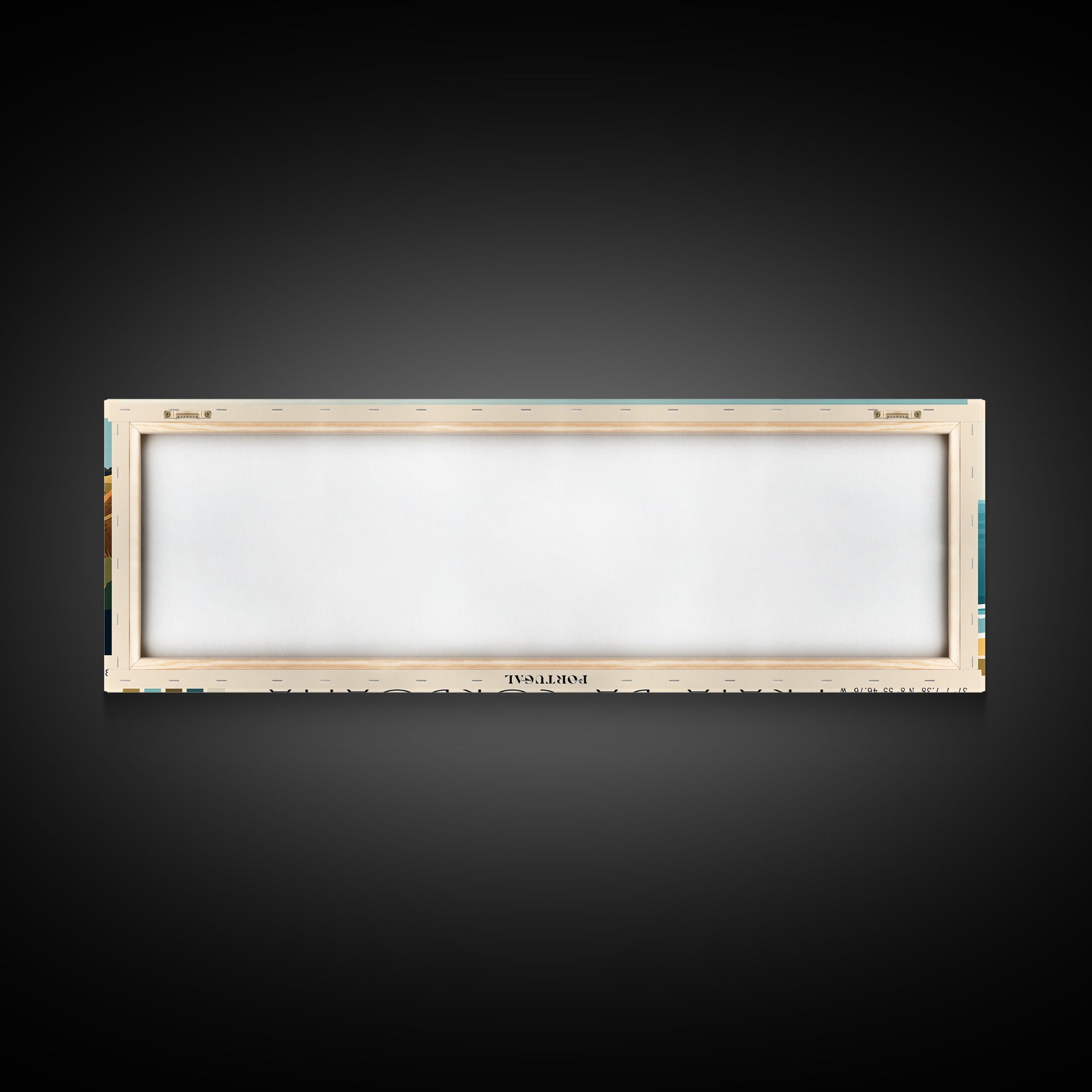 Praia da Cordoama, Portugal Panoramic Print, Vacation Gift, Portugal Wall Art, Vacation Wall Art, Vacatation Memories, Beach Decor, Beach Or Lakehouse Art