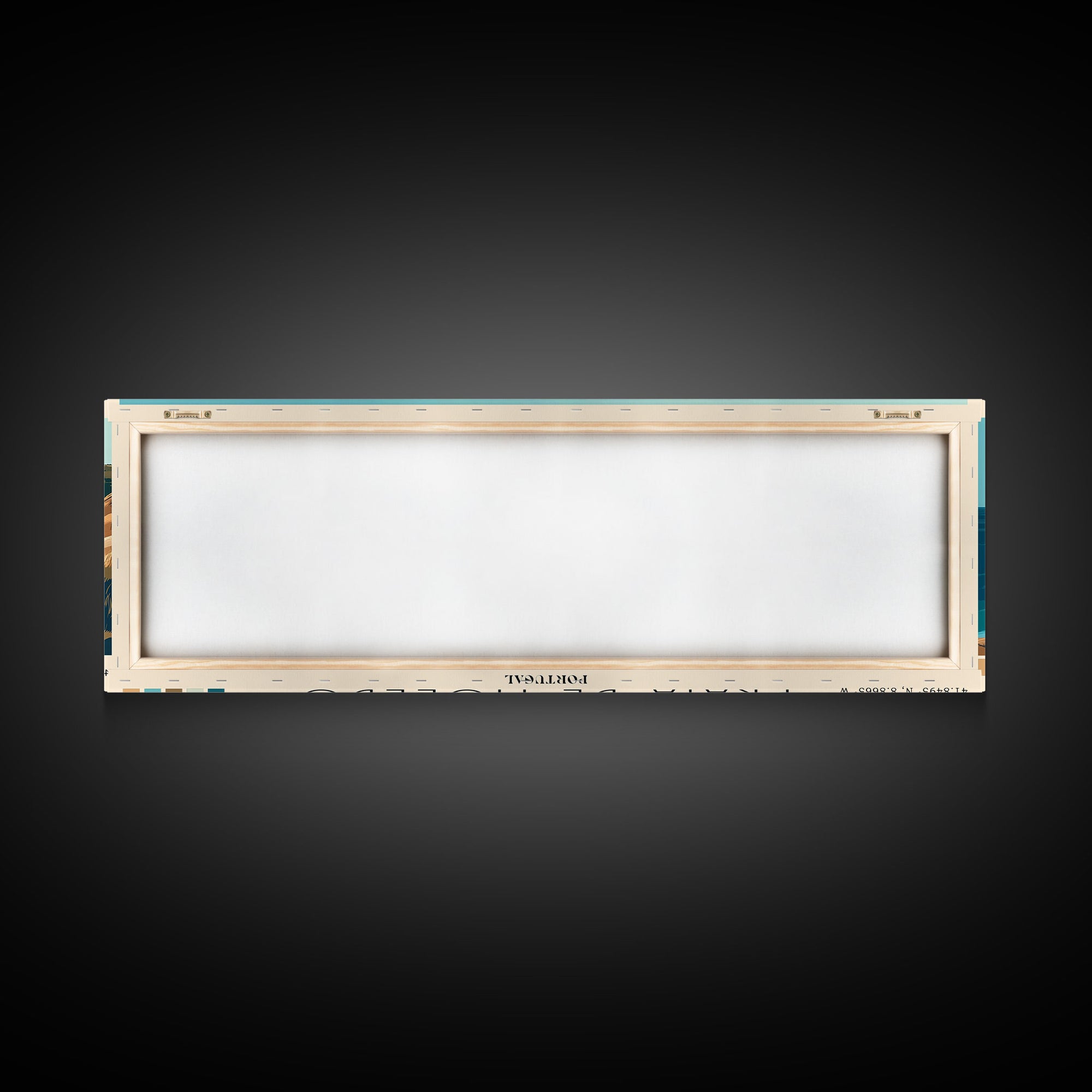 Praia de Moledo, Portugal Panoramic Print, Vacation Gift, Portugal Wall Art, Vacation Wall Art, Vacatation Memories, Beach Decor, Beach Or Lakehouse Art