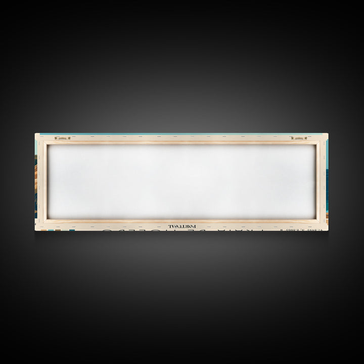 Praia de Moledo, Portugal Panoramic Print, Vacation Gift, Portugal Wall Art, Vacation Wall Art, Vacatation Memories, Beach Decor, Beach Or Lakehouse Art