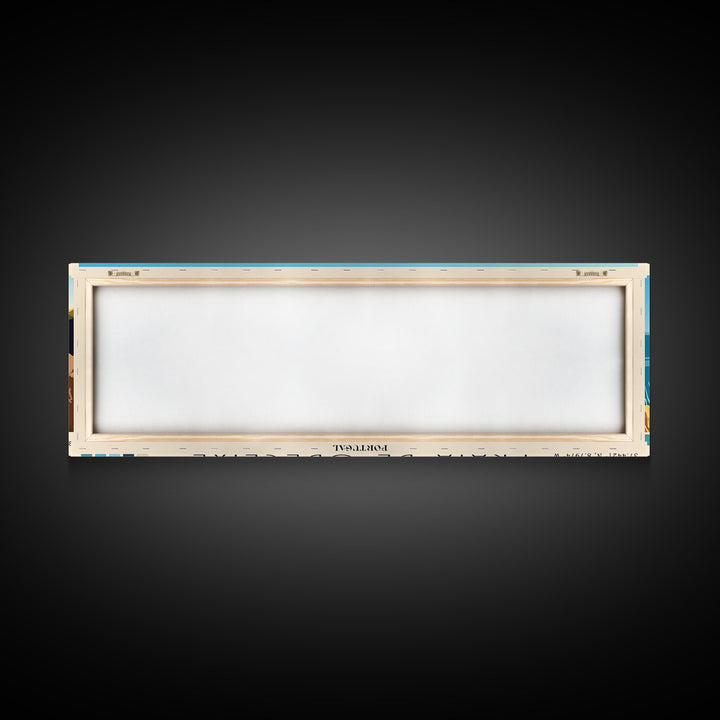 Praia de Odeceixe, Portugal Panoramic Print, Vacation Gift, Portugal Wall Art, Beach Painting, Beach Decor, Beach Or Lakehouse Art