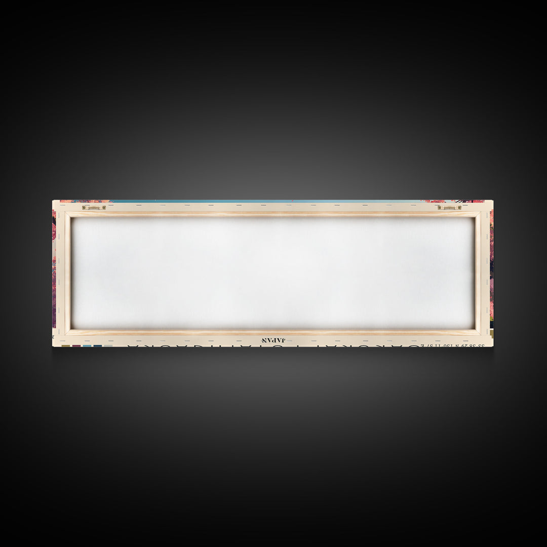 Sakurai Futamigaura, Japan Panoramic Print, Vacation Gift, Japan Wall Art, Vacation Wall Art, Vacatation Memories, Beach Decor, Beach Or Lakehouse Art