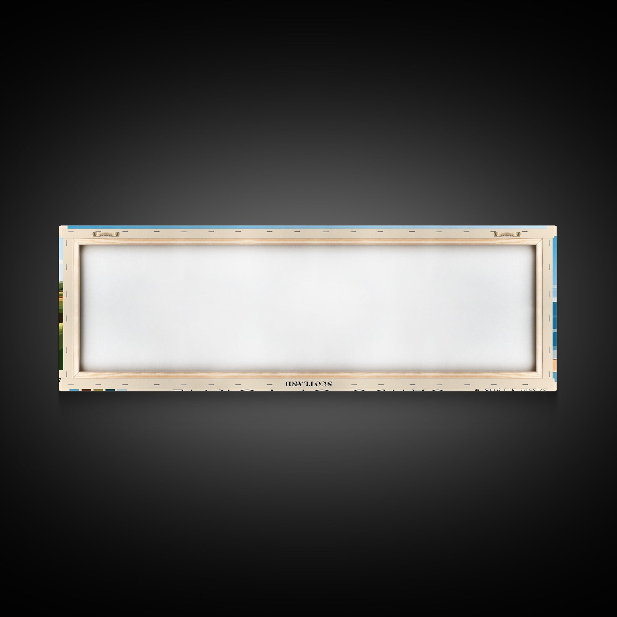 Sands of Forvie, Scotland Panoramic Beach Print, Vacation Gift, Scotland Wall Art, Framed Canvas Print, Framed Beach Painting