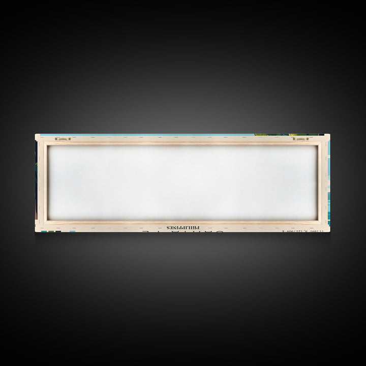 Santa Fe, Philippines Panoramic Print, Vacation Gift, Philippines Wall Art, Vacation Wall Art, Vacatation Memories, Beach Decor, Beach Or Lakehouse Art