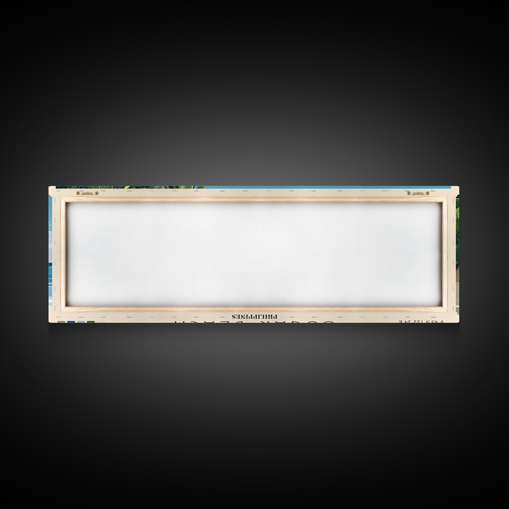 Sugar Beach, Philippines Panoramic Print, Vacation Gift, Philippines Wall Art, Vacation Wall Art, Vacatation Memories, Beach Decor, Beach Or Lakehouse Art