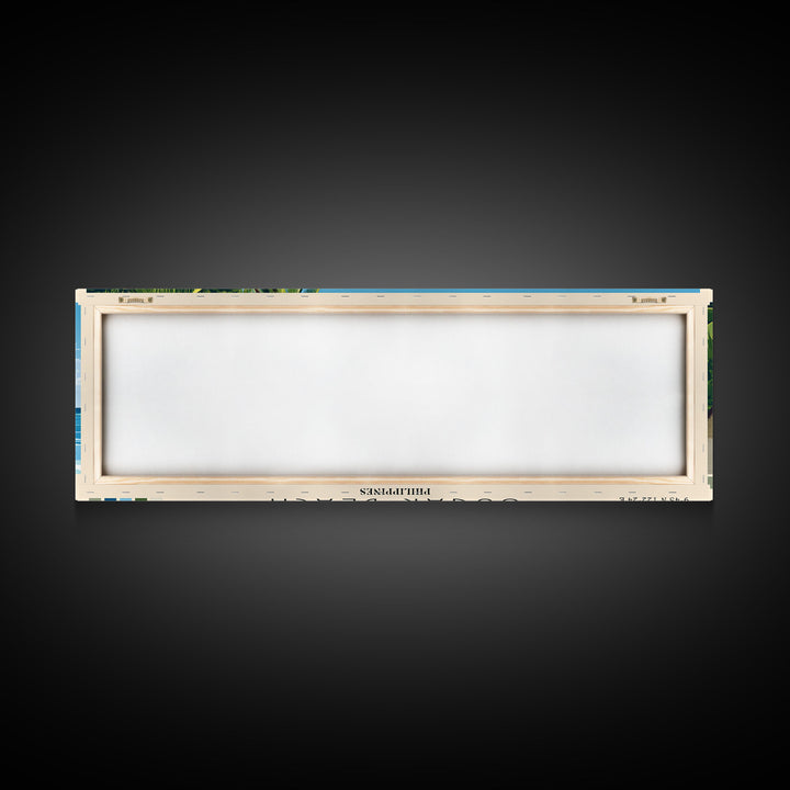 Sugar Beach, Philippines Panoramic Print, Vacation Gift, Philippines Wall Art, Vacation Wall Art, Vacatation Memories, Beach Decor, Beach Or Lakehouse Art