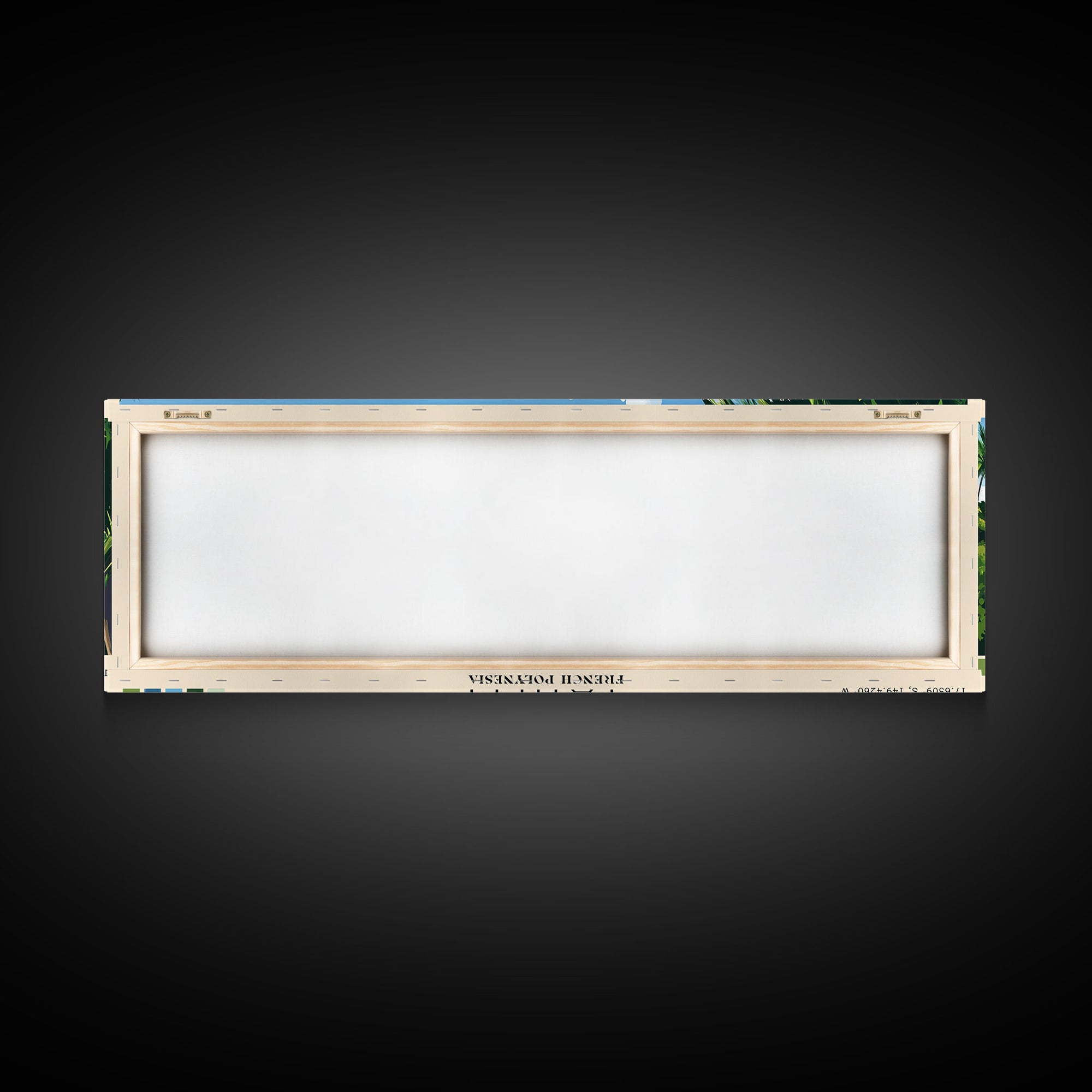 Tahiti, French Polynesia Panoramic Print, Vacation Gift, French Polynesia Wall Art, Vacation Wall Art, Vacatation Memories, Beach Decor, Beach Or Lakehouse Art