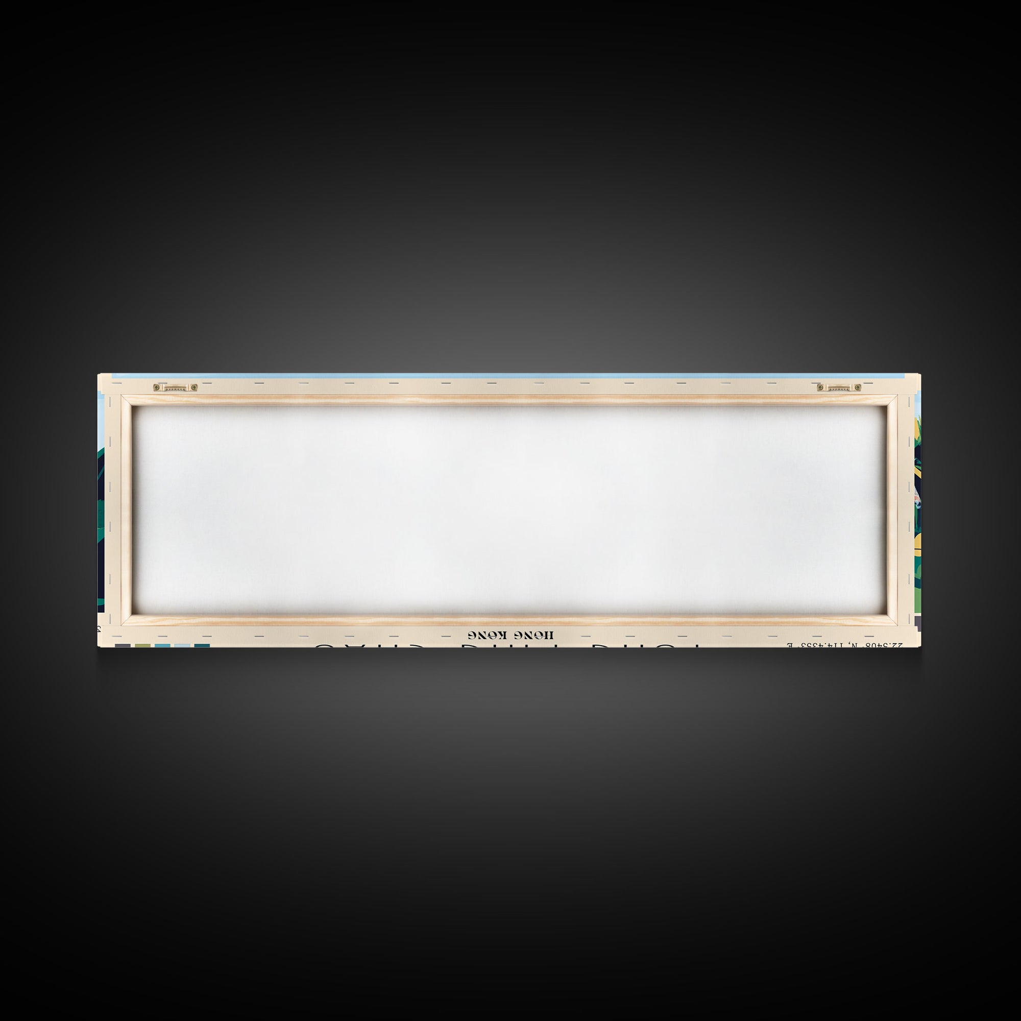 Tung Ping Chau, Hong Kong Panoramic Beach Print, Vacation Gift, Hong Kong Wall Art, Framed Canvas Print, Framed Beach Painting