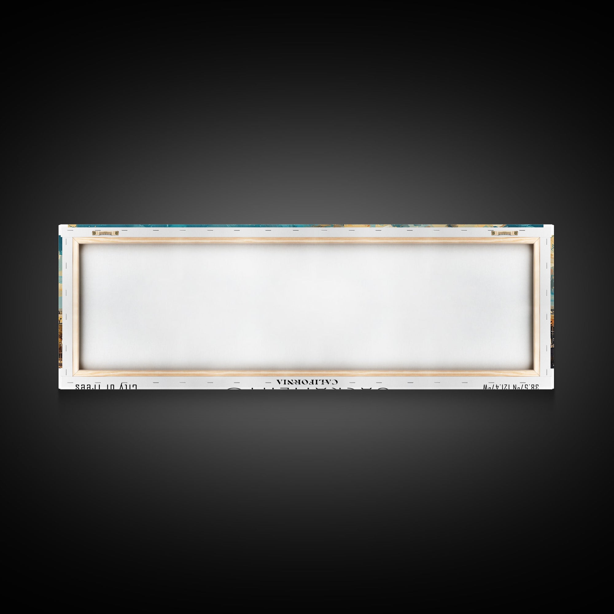 Sacramento California Panoramic Print, Creative Framed Canvas Print, City Travel Poster, Home Decoration, Wall Art, Unique Gift