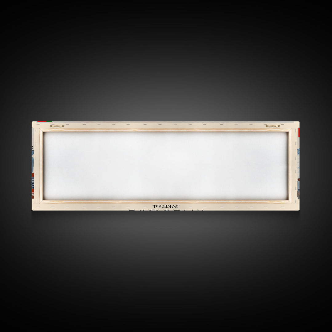 Amadora Portugal Travel Print Wall Art, Panoramic City Art, Travel Art, Wall Decor, Vacation Gift, Framed Canvas Print Or Metal Art