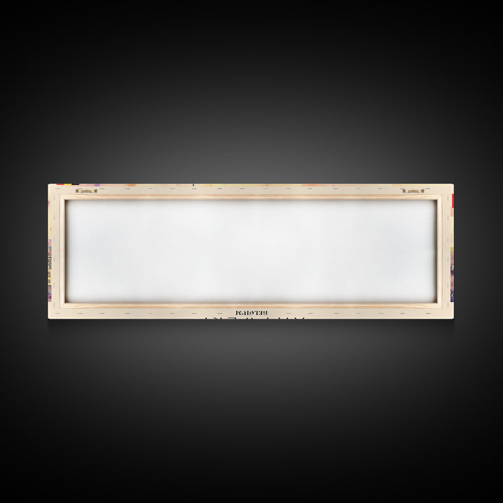 Antwerp Belgium Wall Art, Panoramic Travel Poster, Panoramic Framed Canvas Print, City Wall Art, Wall Hanging Home Decor, Travel Art