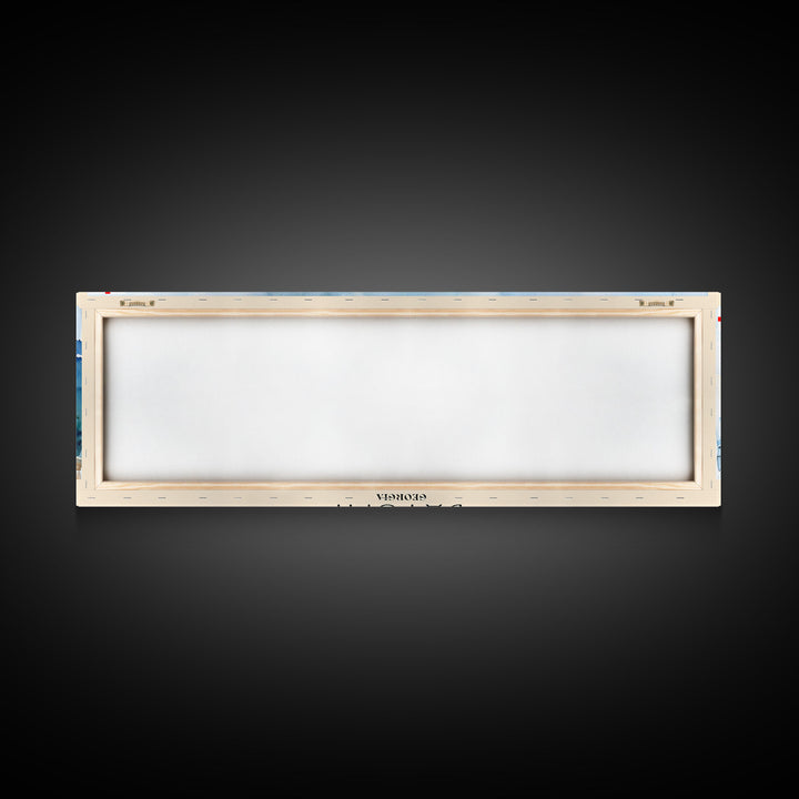 Batumi Georgia Wall Art, Panoramic Travel Poster, Panoramic Framed Canvas Print, City Wall Art, Wall Hanging Home Decor, Travel Art