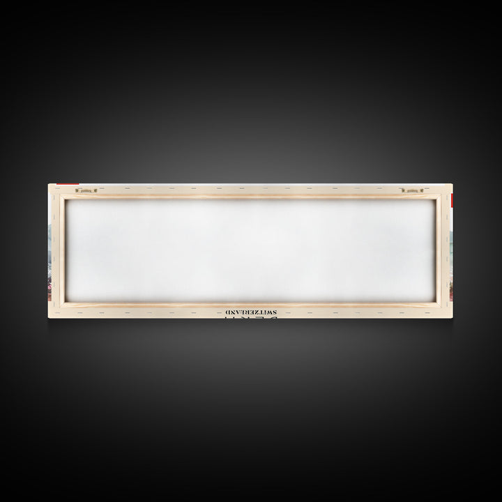 Bern Switzerland Travel Art, City Art, Framed Canvas Print or Metal Wall Art, Europe Travel Poster, Panoramic Wall Art, Extra Wide Wall Art