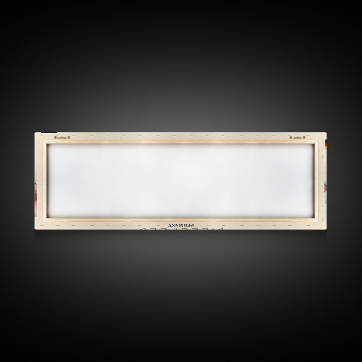 Bielefeld Germany Travel Print Wall Art, Panoramic City Art, Travel Art, Wall Decor, Vacation Gift, Framed Canvas Print Or Metal Art