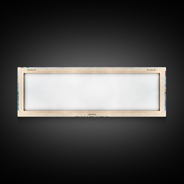 Catania Italy Travel Print Wall Art, Panoramic City Art, Travel Art, Wall Decor, Vacation Gift, Framed Canvas Print Or Metal Art