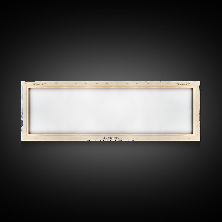 Chemnitz Germany Wall Art, Panoramic Travel Poster, Panoramic Framed Canvas Print, City Wall Art, Wall Hanging Home Decor, Travel Art